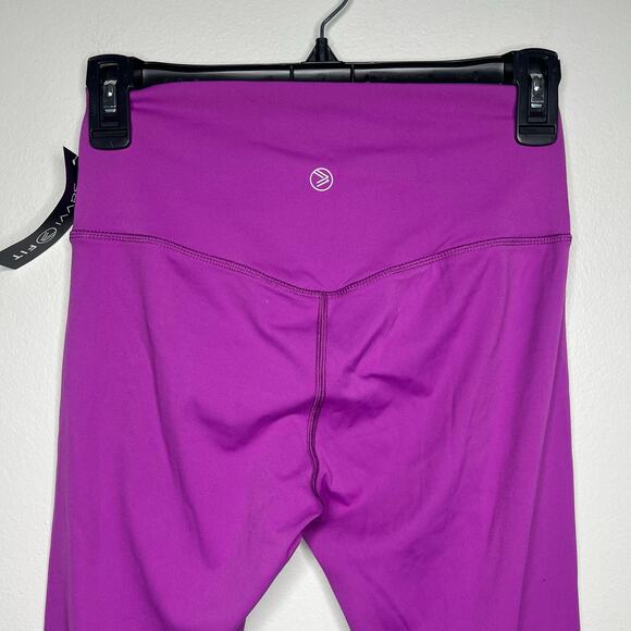 NWT Savvi SSkin High Waist Leggings Ultraviolet Women's Size Medium Yoga Gym - Picture 7 of 14